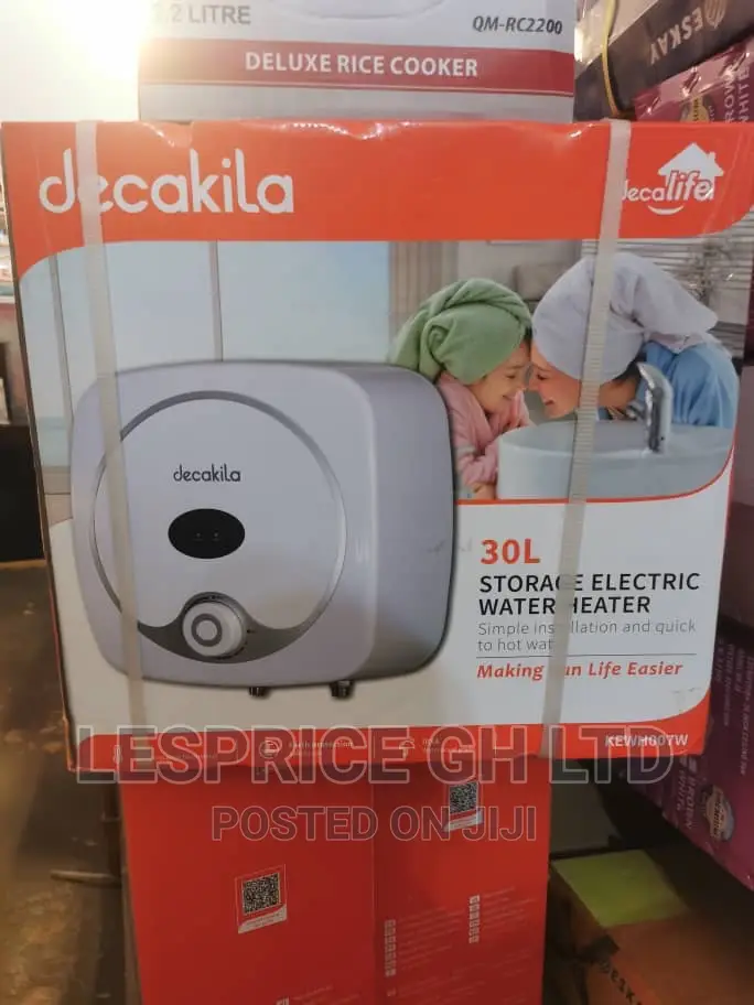 Decakila ~30L Water Heater the Quality Type