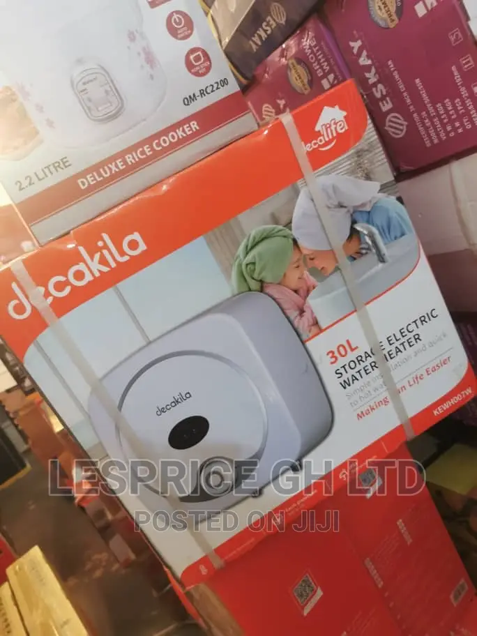 New~Decakila 30L Water Heater