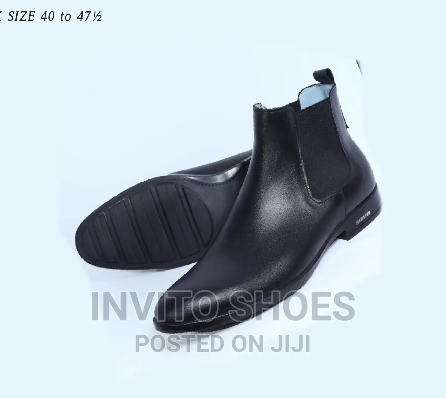 All Sizes 45 46 Qlty Leather Chelsea Boots Mens Shoes