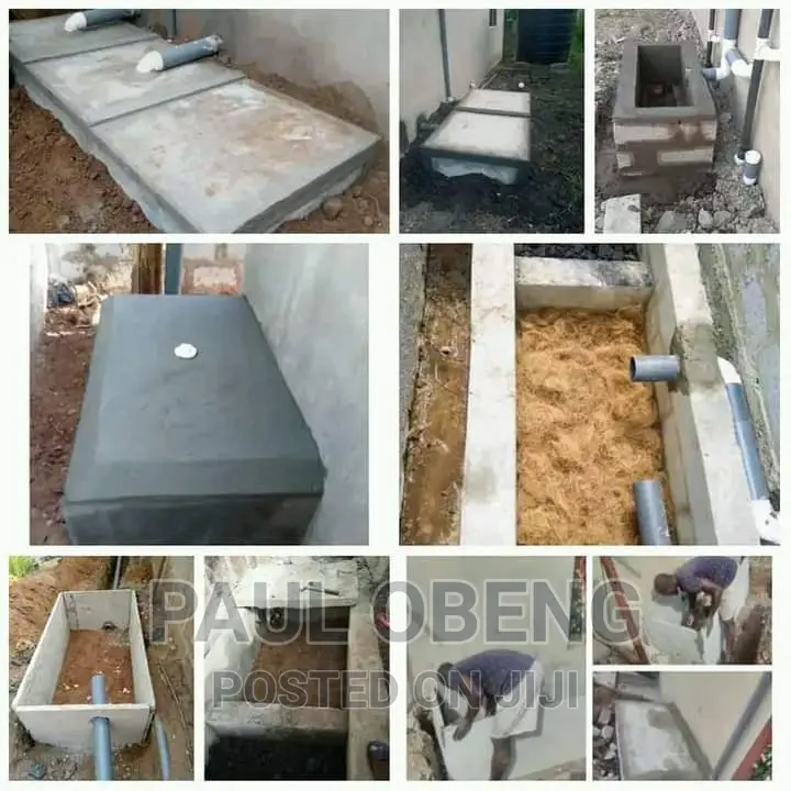 Biodigester, Manhole, Borehole, Biogas
