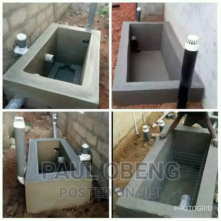 Biodigester, Manhole, Borehole, Biogas