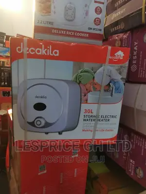 Decakila 30L Water Heater ~Intensive Heating