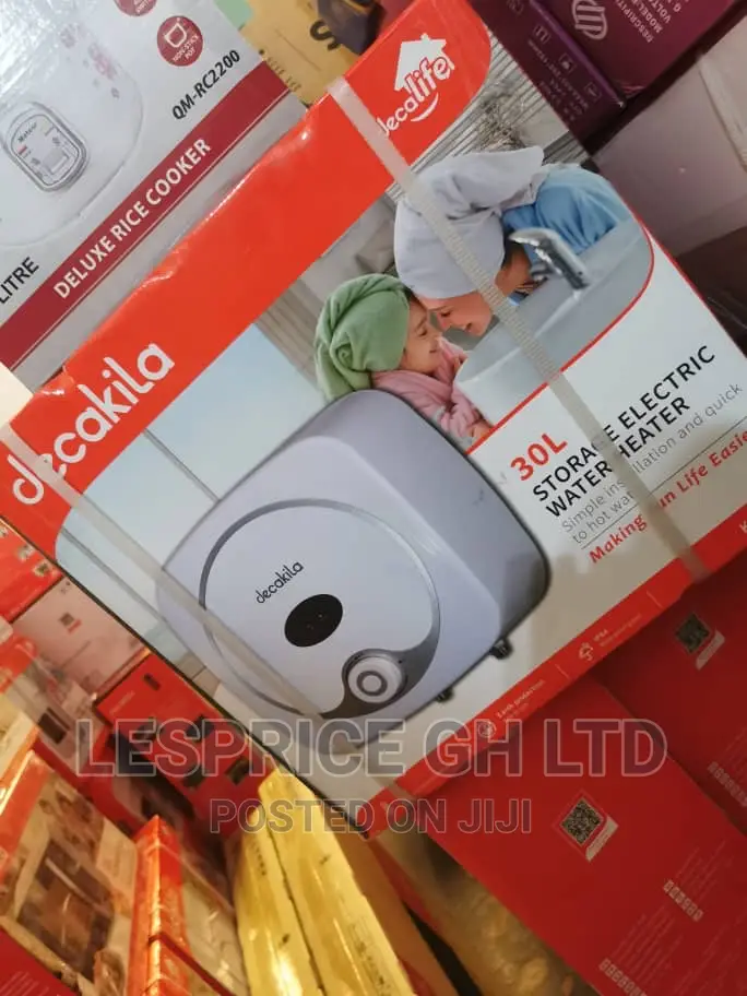 Decakila//30L Water Heater-Very Safe