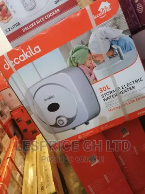 Decakila//30L Water Heater Smart Choice