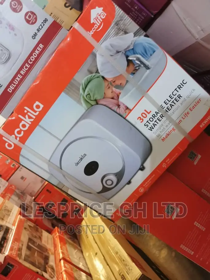 Excellent ~Decakila 30L Water Heater