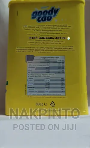 Chocolate Powder. Cocoa Powder (800g)