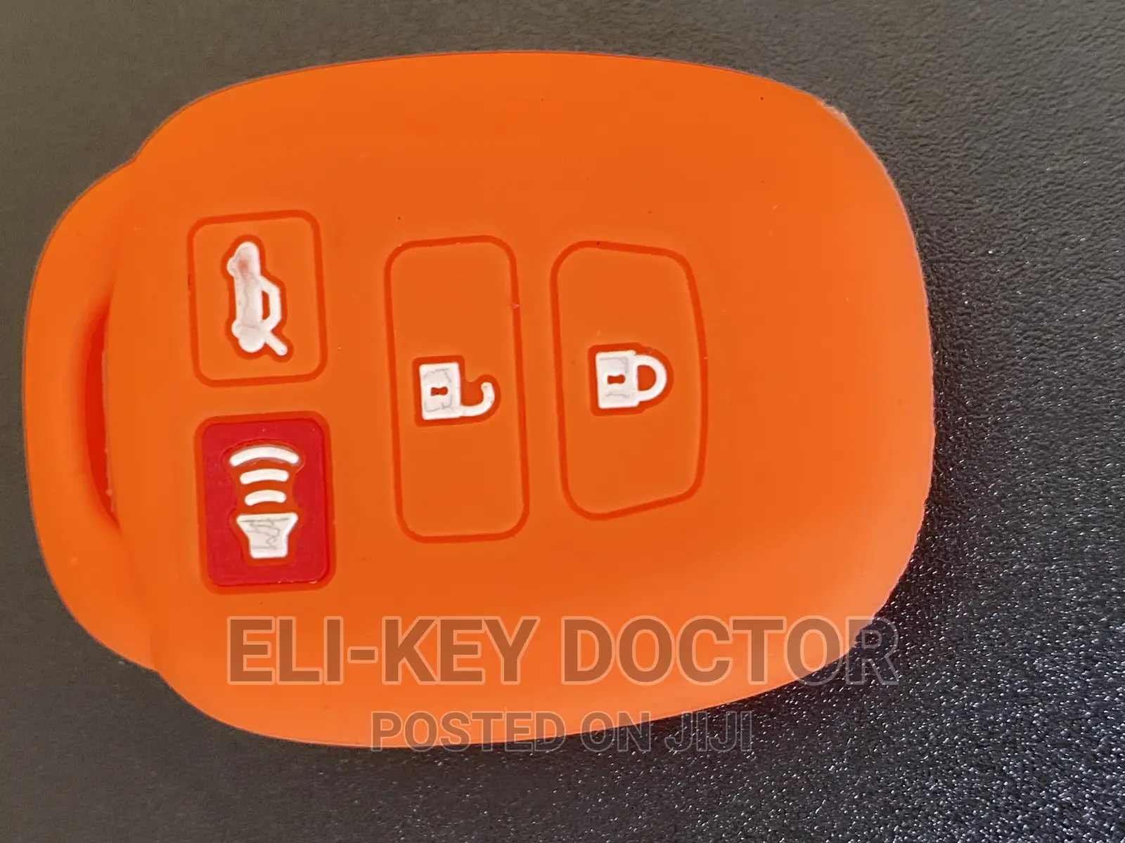 Silicon Car Key Case for Toyota Corolla Camry Yaris RAV4