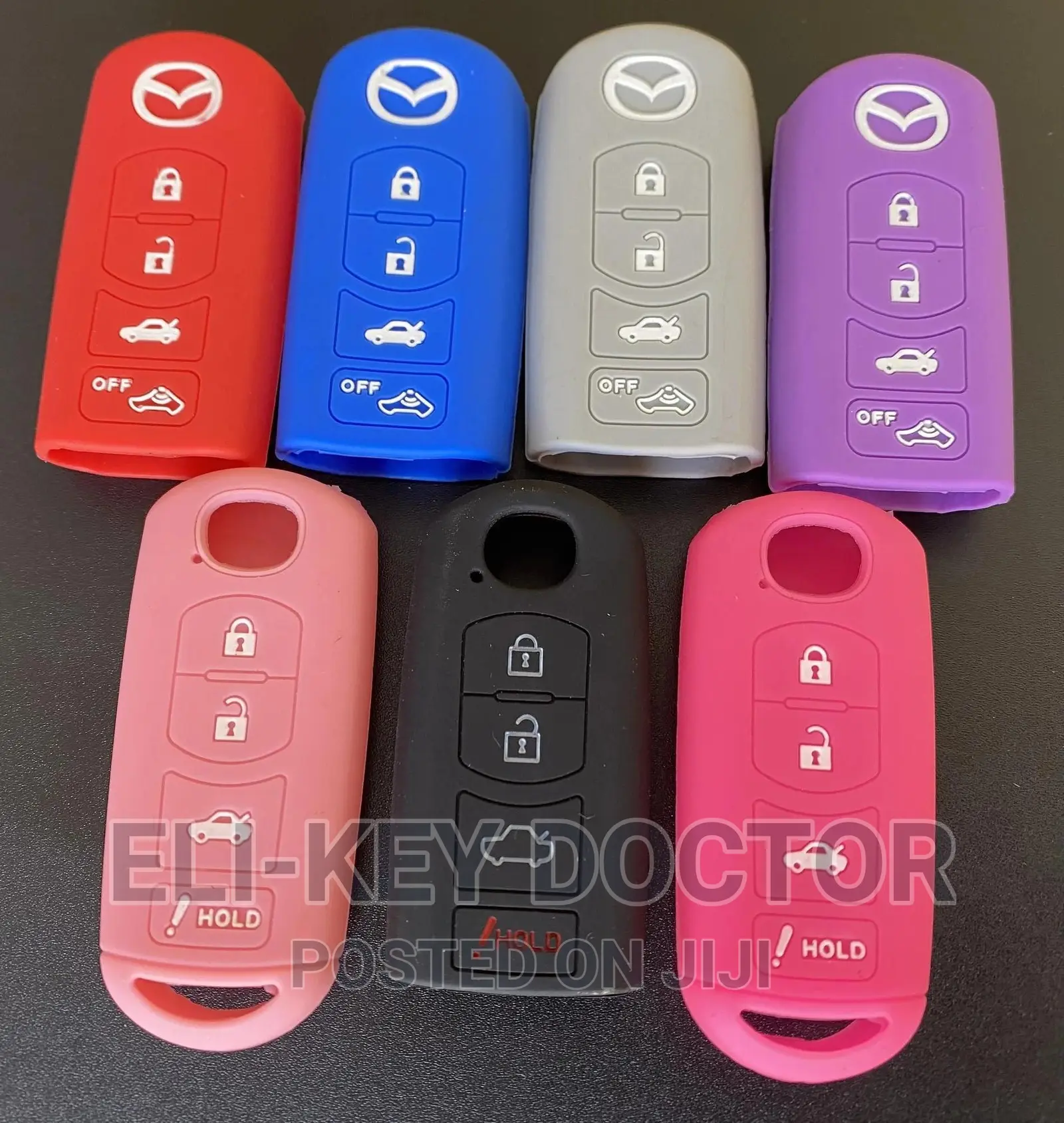 Silicon Car Key Case for Toyota Yaris Ai Mazda