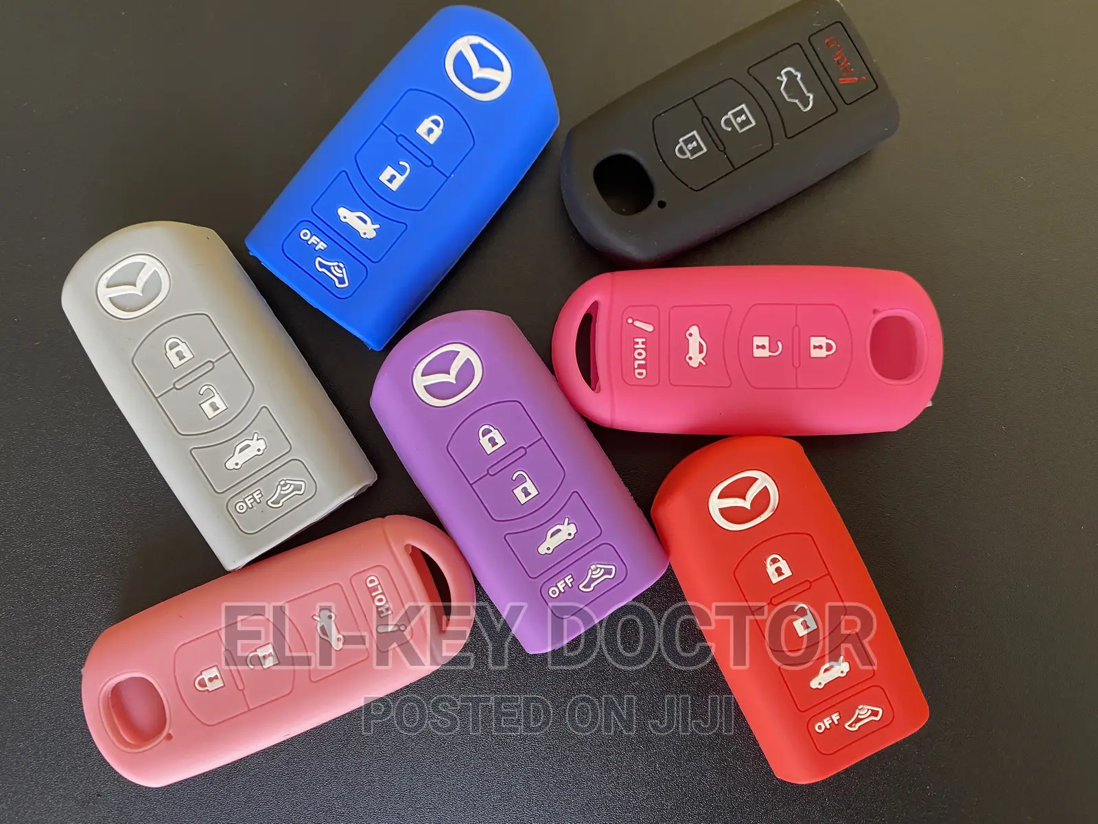 Silicon Car Key Case for Toyota Yaris Ai Mazda