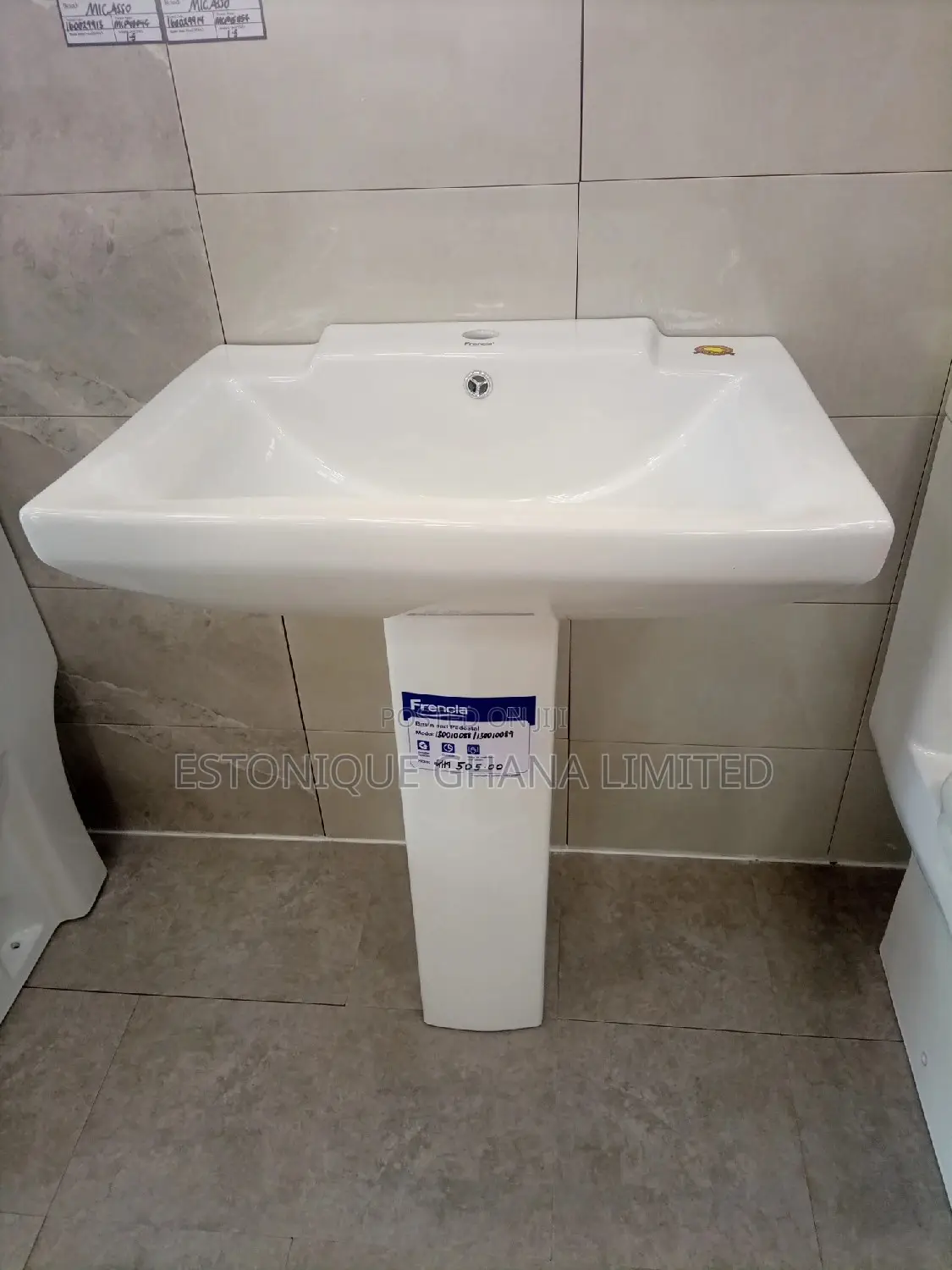 Basin and Pedestal
