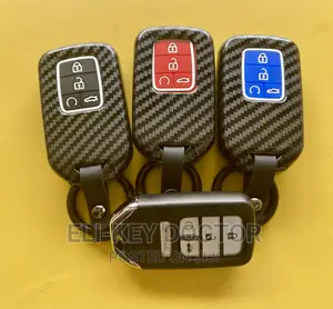 Carbon Car Key Case for Honda Accord Civic CRV HRV Smart Key
