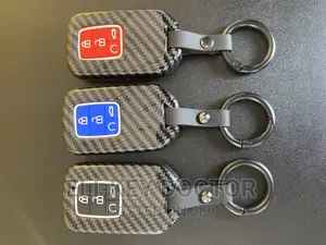 Carbon Car Key Case for Honda Accord Civic CRV HRV Smart Key