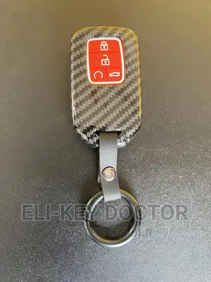 Carbon Car Key Case for Honda Accord Civic CRV HRV Smart Key