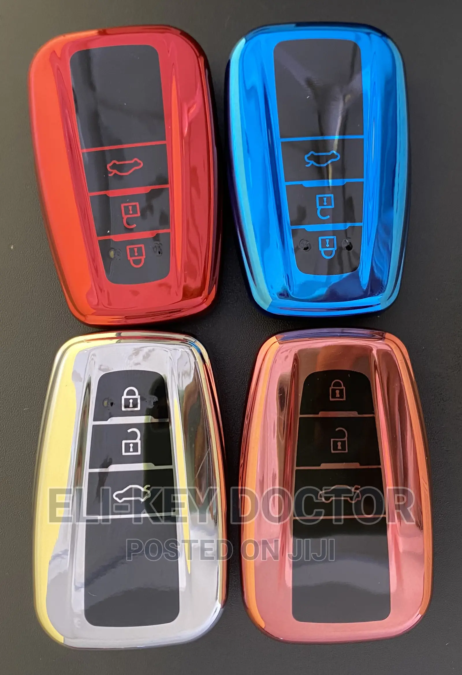 Beautiful TPU Cases With Hook For Toyota Smart Key
