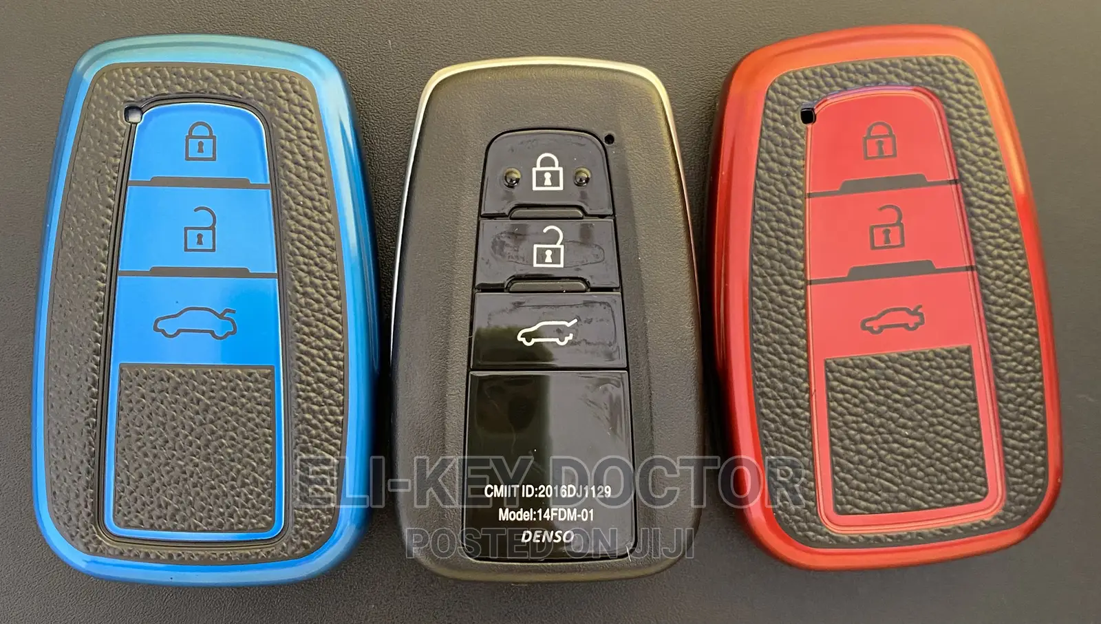 Beautiful TPU Cases With Hook For Toyota Smart Key