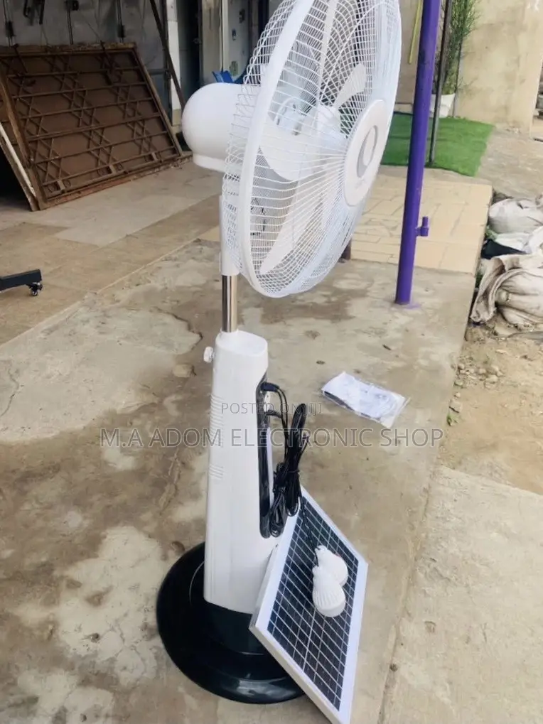 Shop Authentic Clinette Rechargeable Fan With Solar Panel