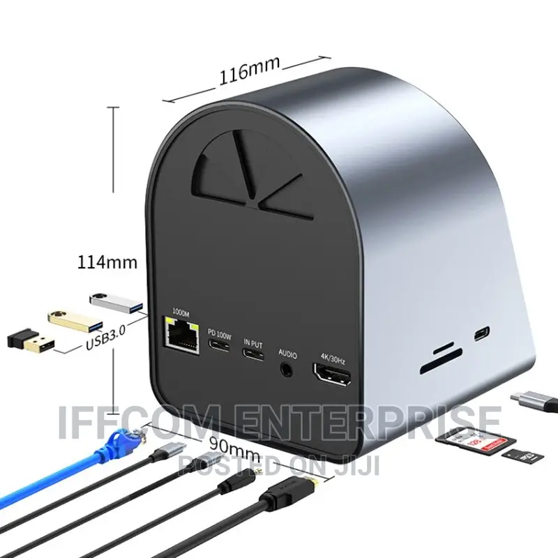 Docking Station With Type C Phone Charger