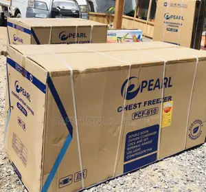 518 Liters Doubledoor PCF-610 Chestfreezer Pearl Gray