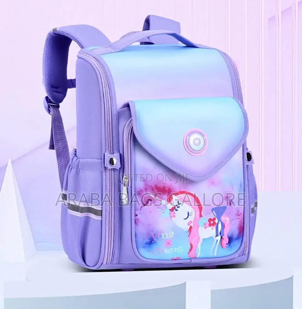 Quality Unicorn Box Folding School Bag 