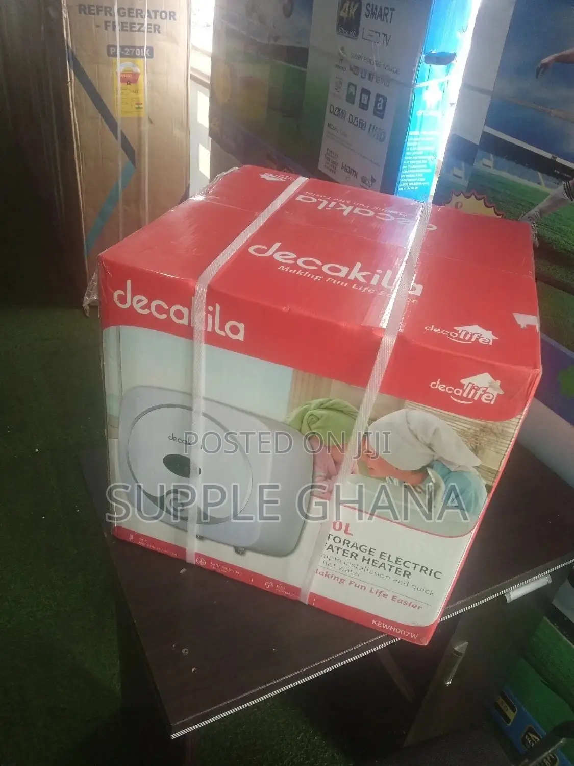 Water Heater 15LTRS Decakila Storage Electric Water Heater