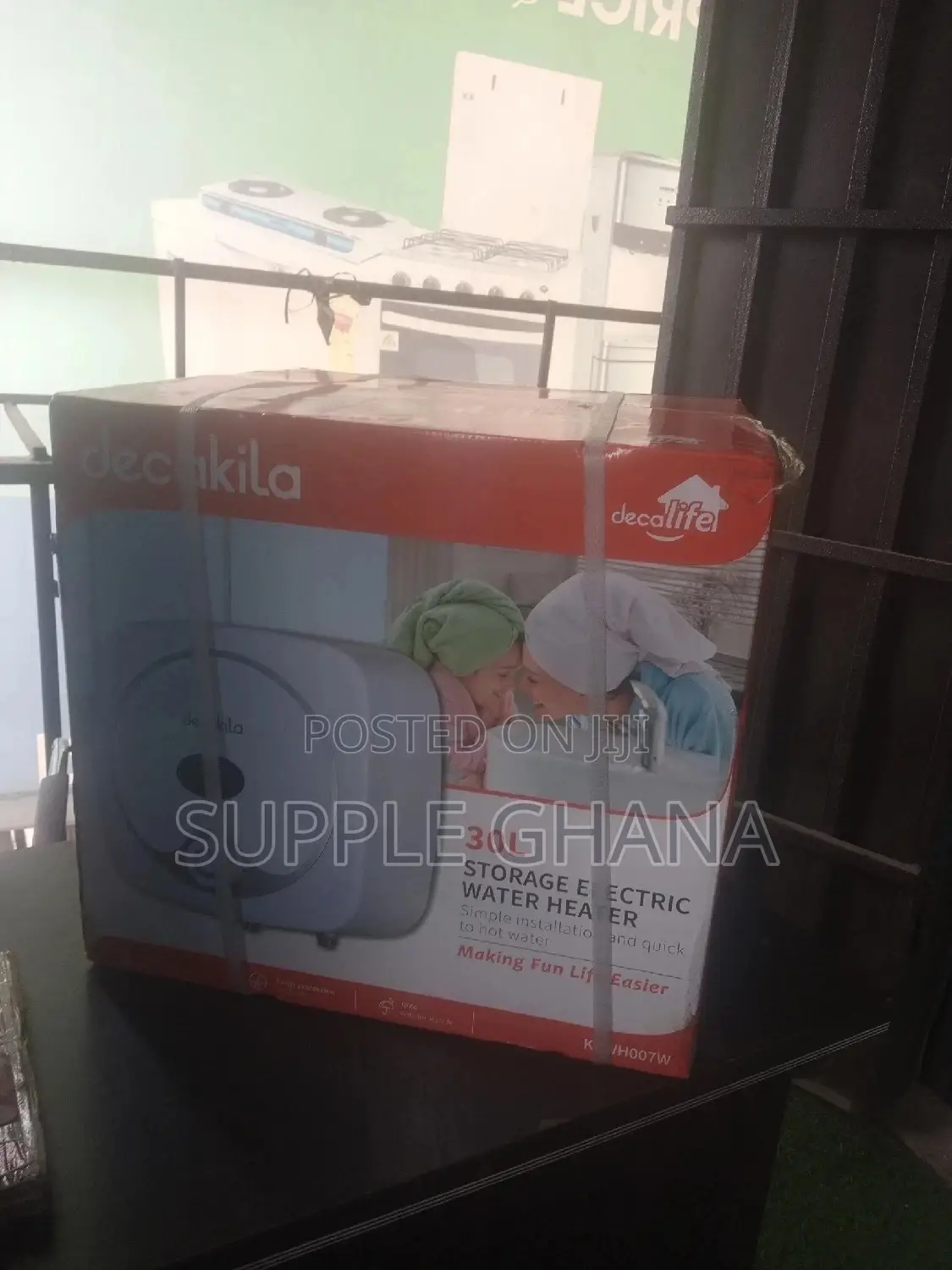 Water Heater 15LTRS Storage Electric Decakila Water Heater