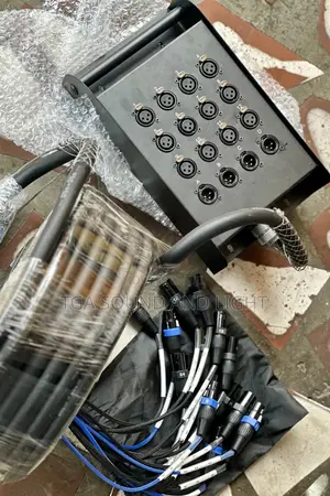 Audiolink / Snake Cable - 12 Channel, 4 Out.
