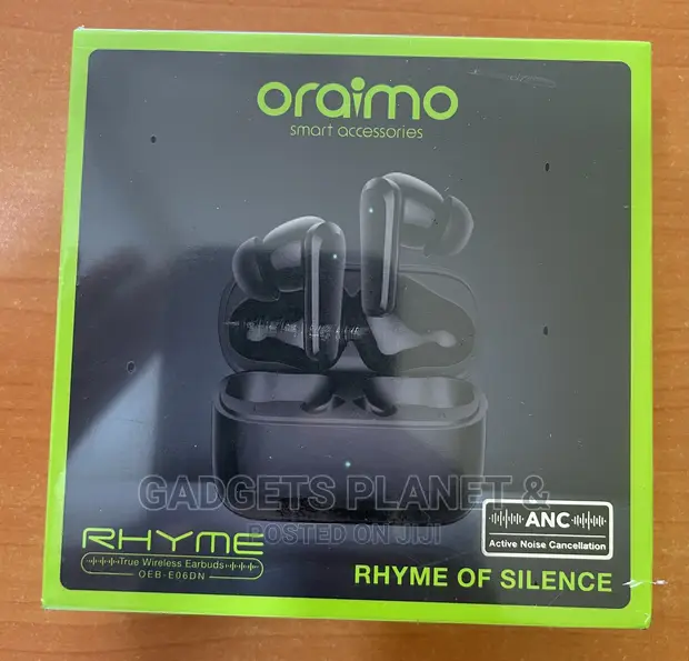 Oraimo Rhyme Anc Active Noise Cancellation Enc TWS Earbuds
