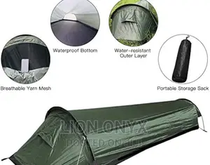 Sleeping Bag Tent Dome Camping Trip