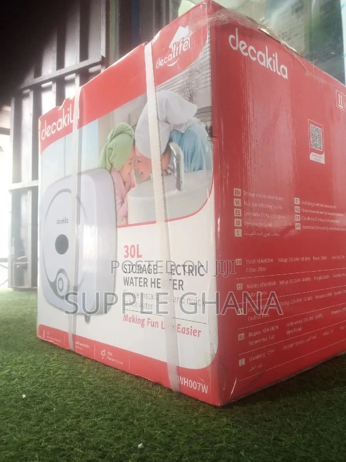 Water Heater 15LTRS Decalife Safe Decakila Water Heater