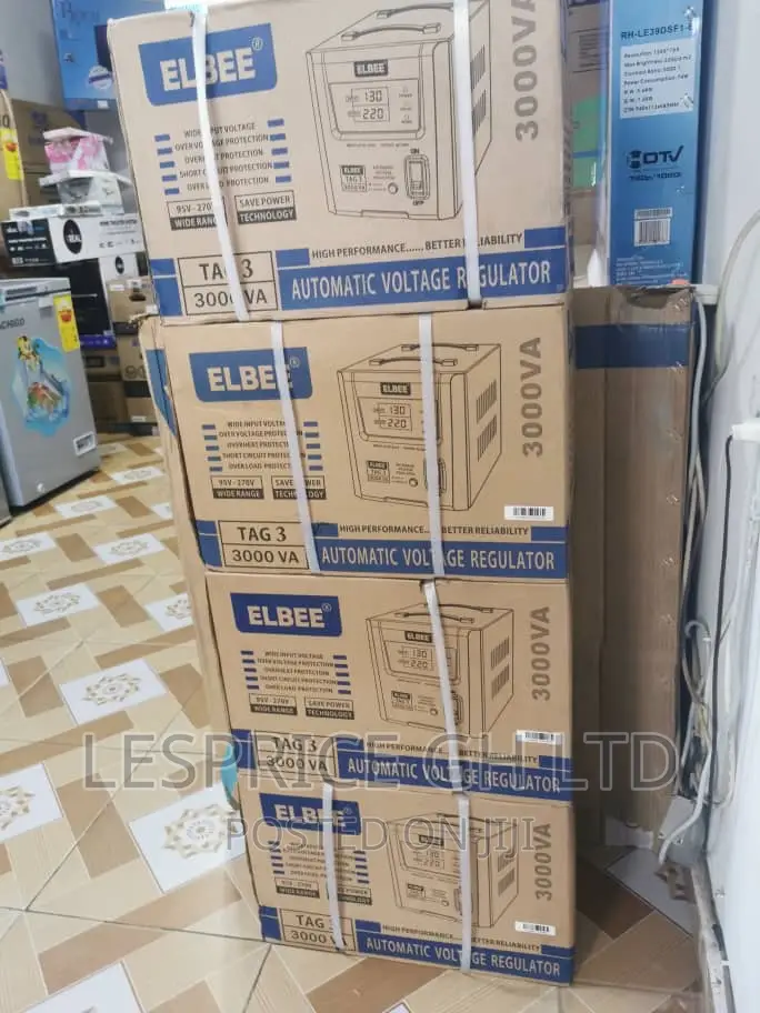 Elbee~3000VA High Powerful Digital Stabilizer