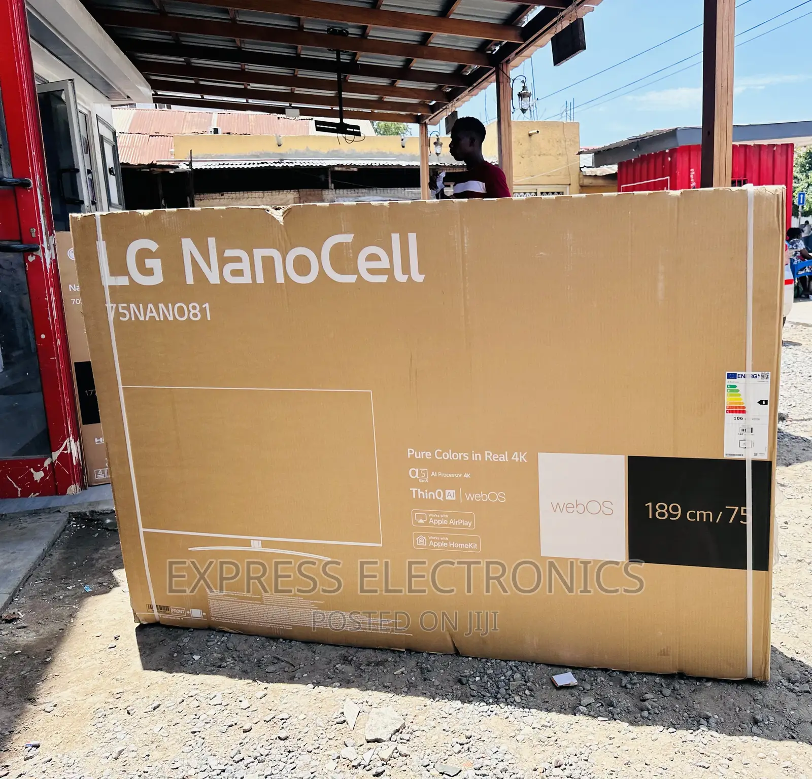 The Big Picture UHD Smart Lg 75”Nano81 Tv