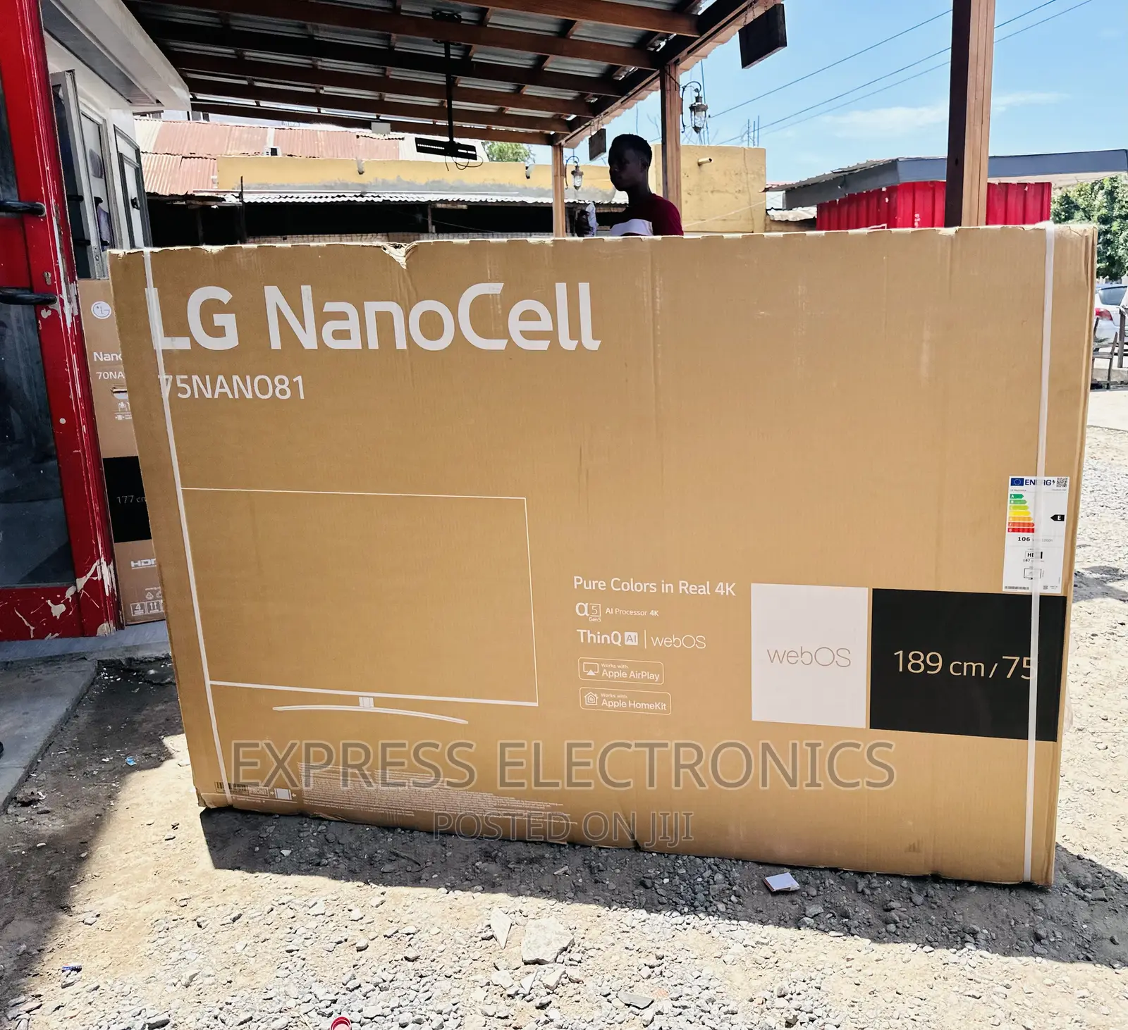 The Big Picture UHD Smart Lg 75”Nano81 Tv
