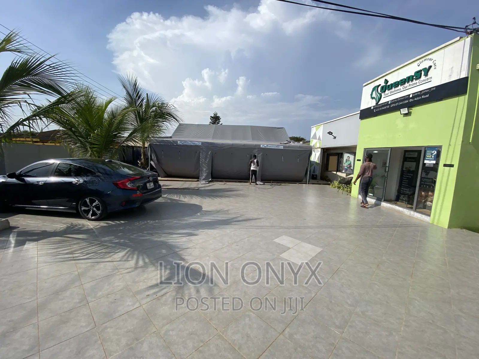 18x 25ft Outdoor Gym Recreational Space