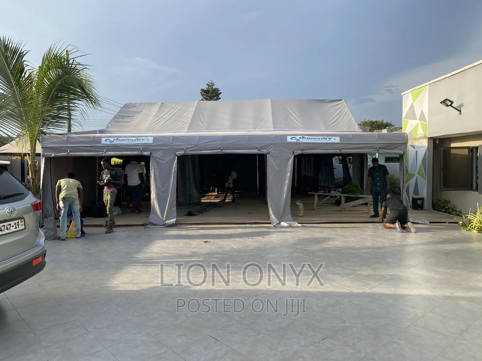 18x 25ft Outdoor Gym Recreational Space