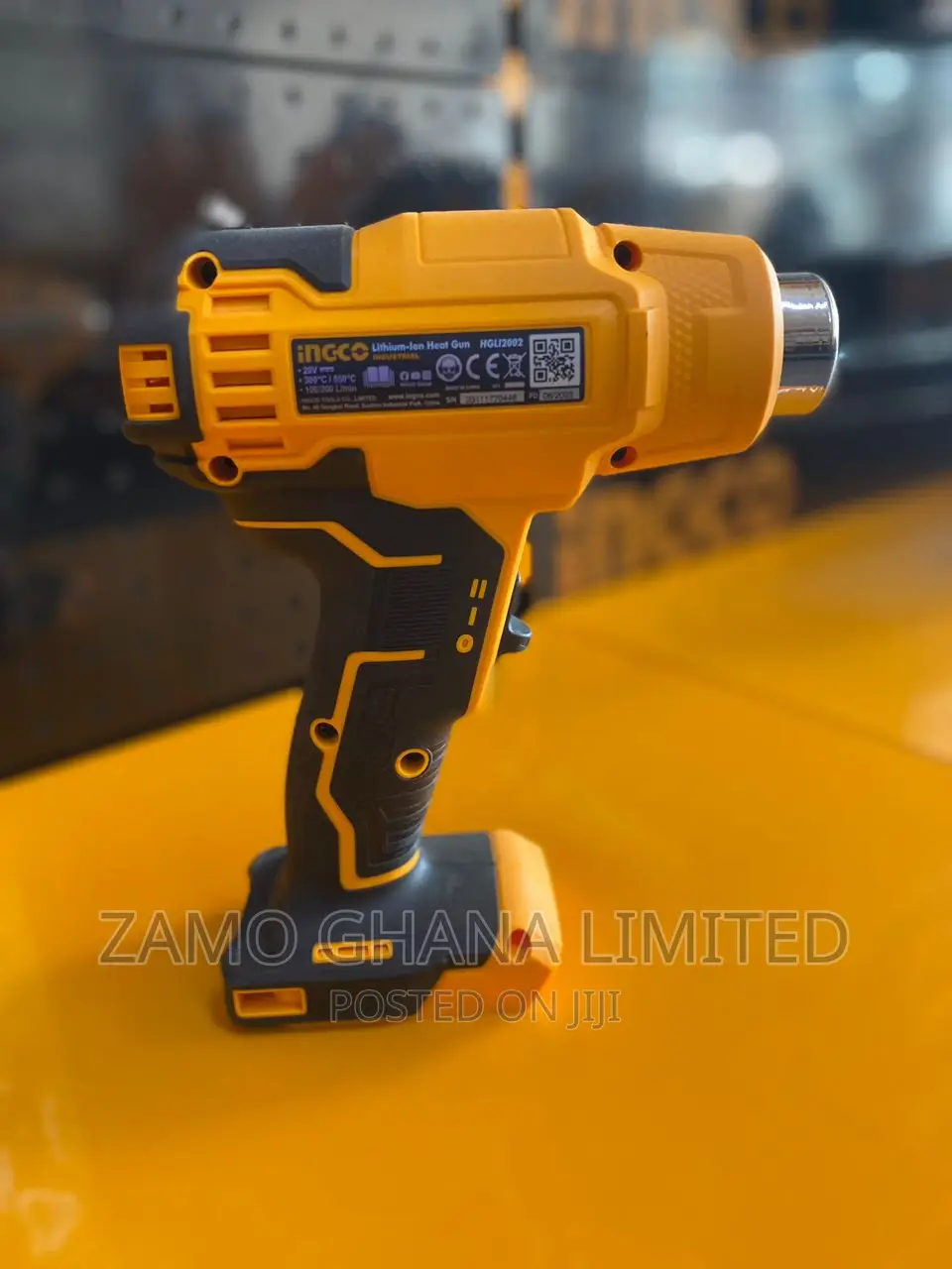 Ingco Lithium-Ion Heat Gun 550c - Hgli2002