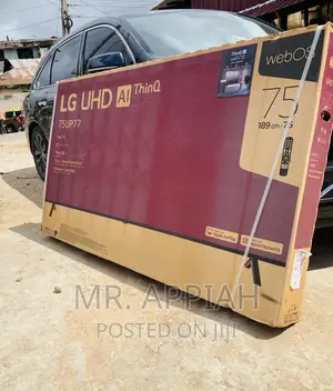 Highly Energy Saving LG 75 “ 75UP7760 Uhd LED Tv(Black)