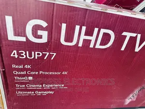 Real Smart Glossy Black LG 43”Up77 Series