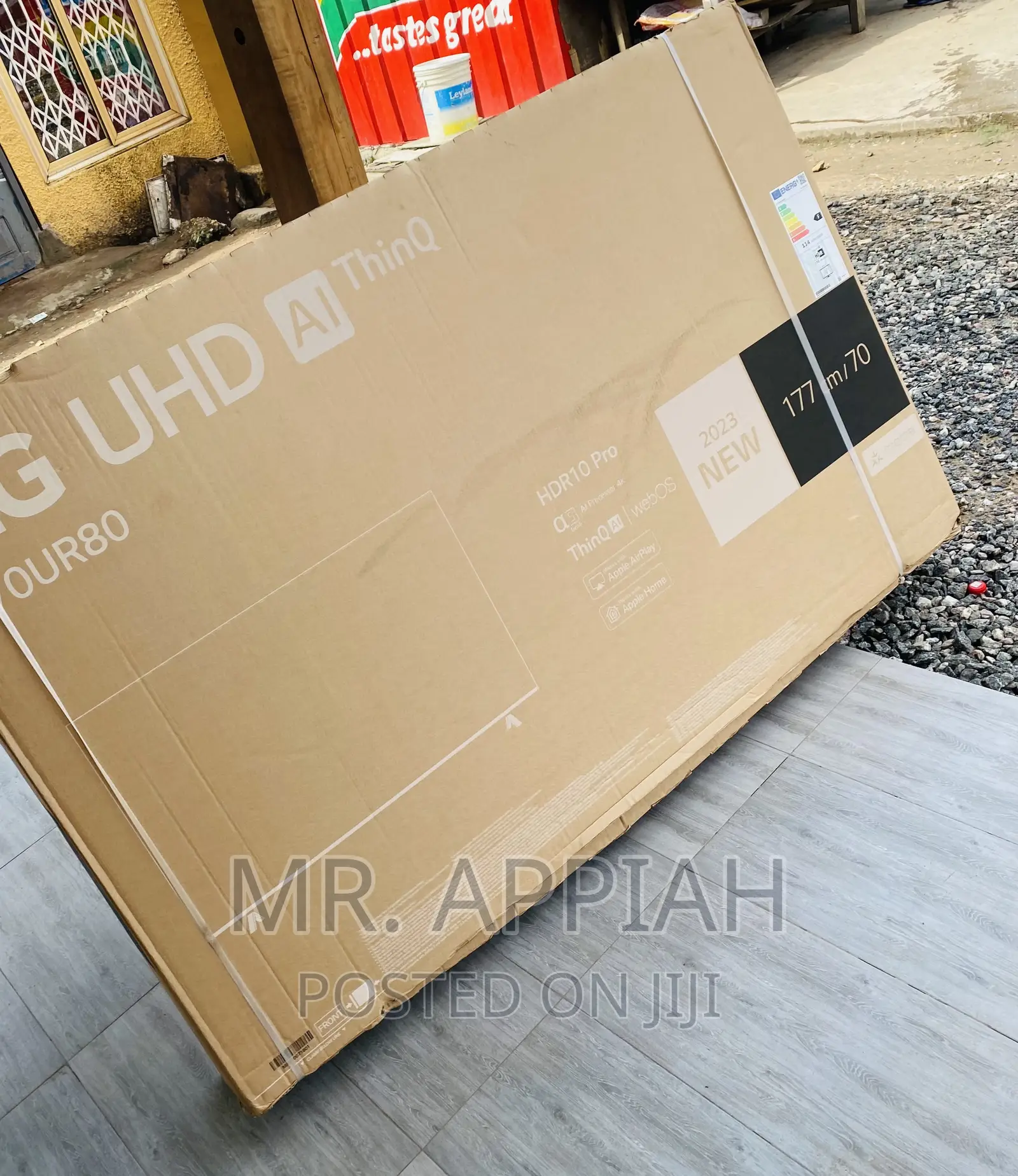 Shop Original LG 70UR80003 70” Uhd LED Smart Tv(Black).