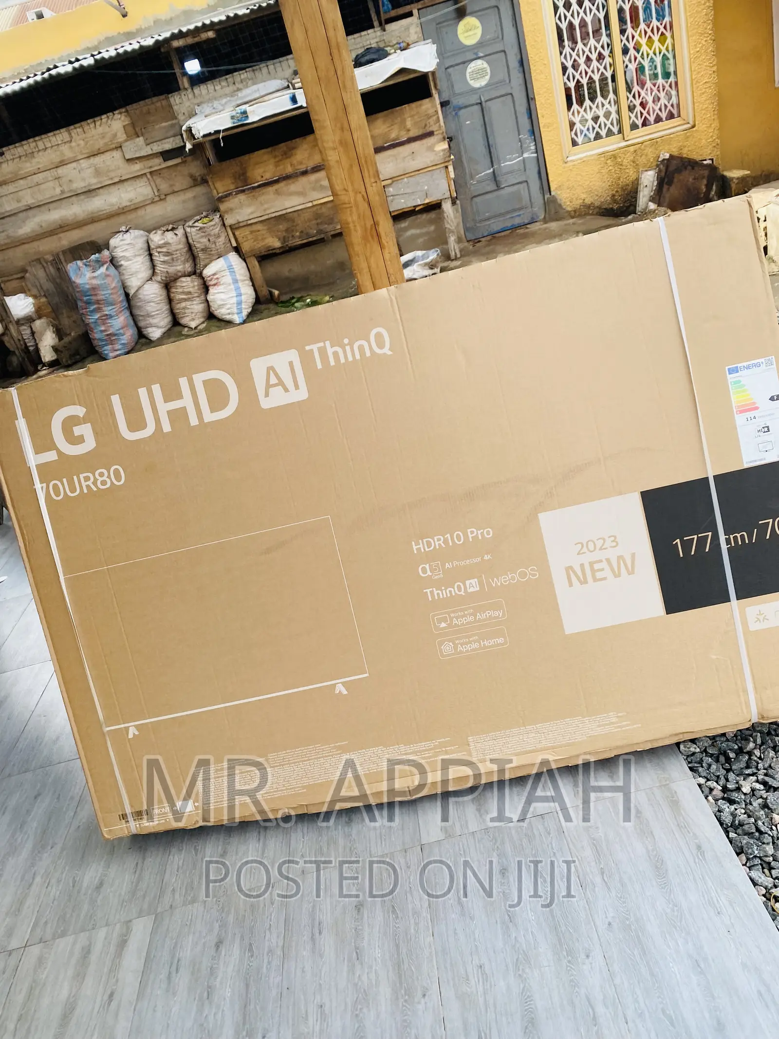 Shop Original LG 70UR80003 70” Uhd LED Smart Tv(Black).