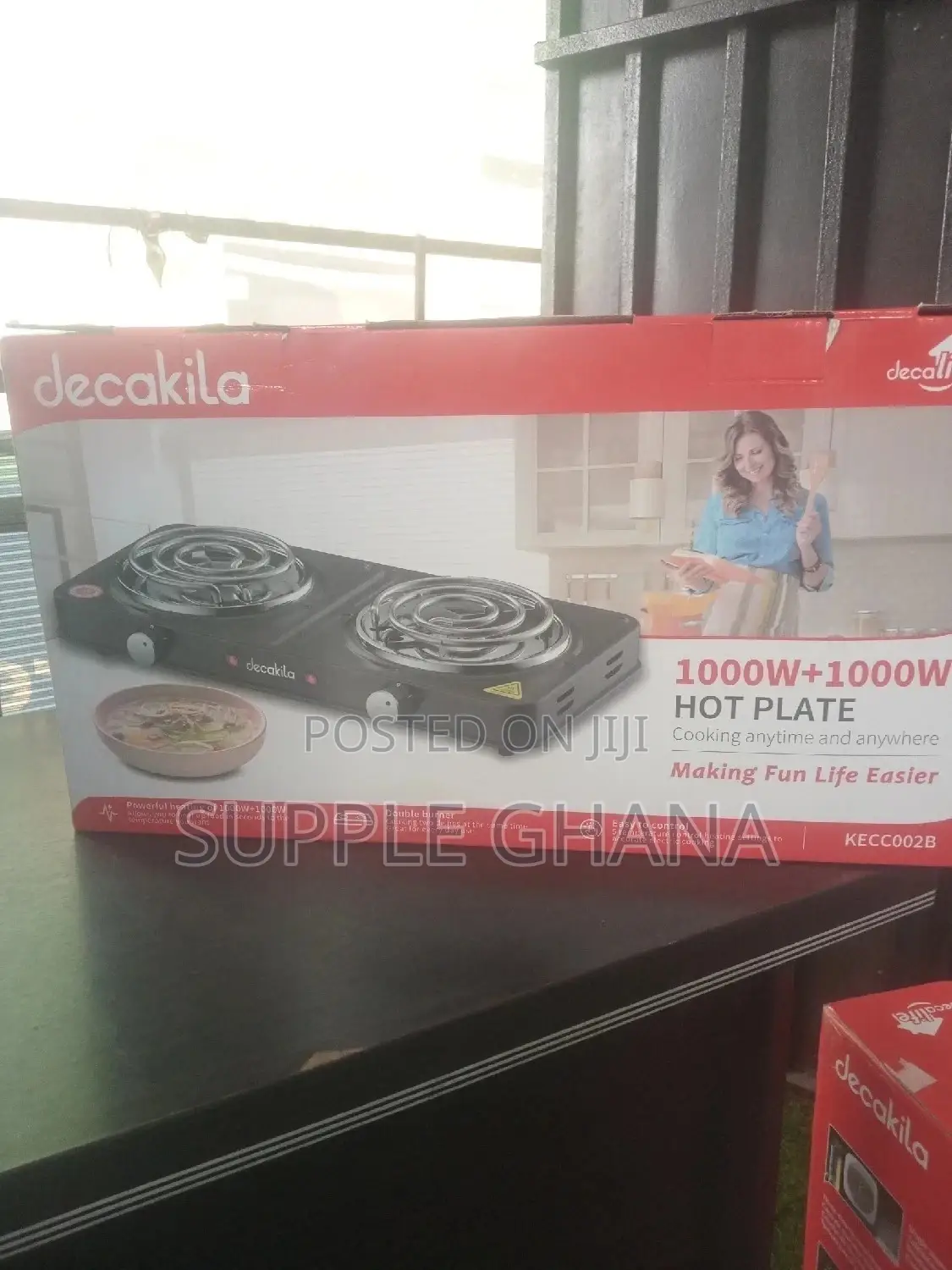 Hot Plate Decakila Double Burner