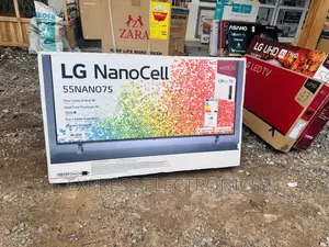Glossy Slim Nanocell 55”Nano756 UHD Smart Lg