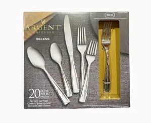 Argent Selene, 20 Piece Flatware Set | Stainless Steel