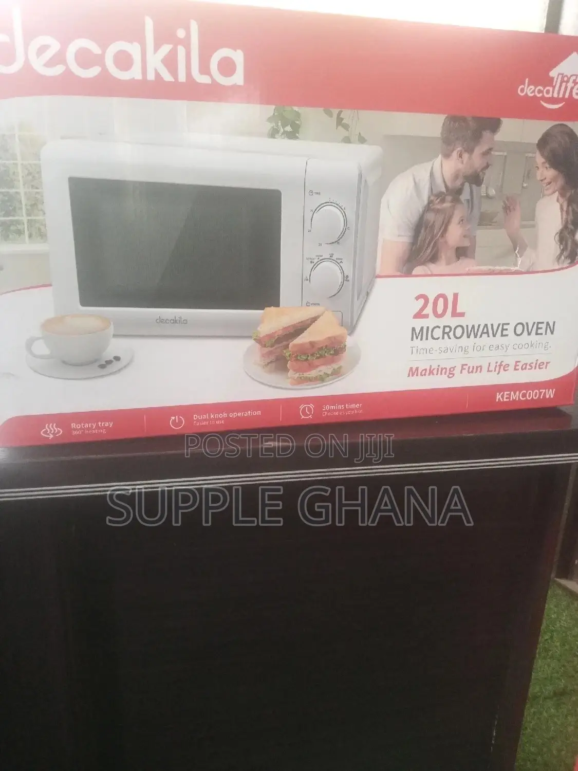 New Deckila Microwave Oven