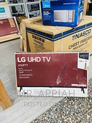 Shop High Quality LG 43 Inch Uhd LED Tv(Black). 43UP7700.