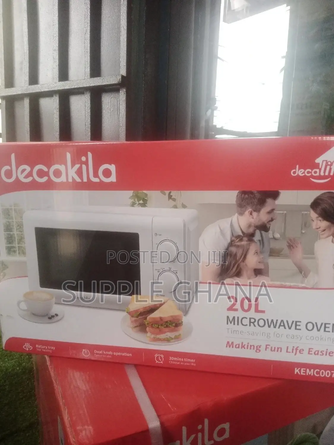 20L Decakila Microwave Oven