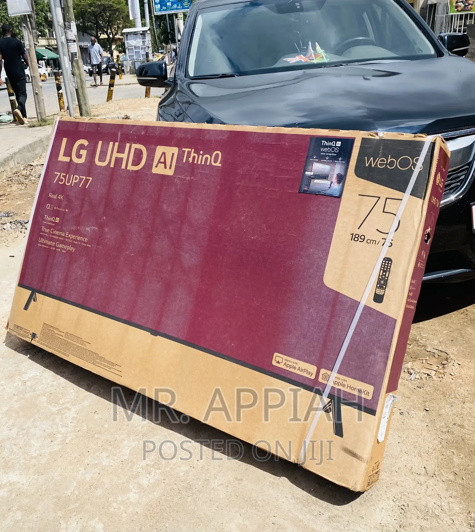 Shop High Quality LG 75UP7760 75 Inch Uhd LED Tv(Black).