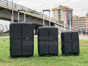 Piece Sets Luggage Expandable Suitcase Luggage. BlackColor