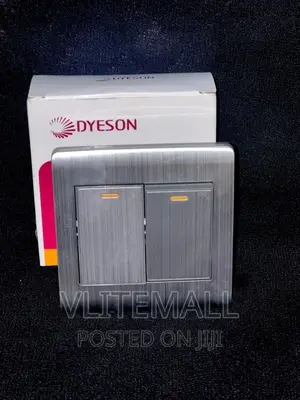 Dyeson 2gang 2way - R3 (Stainless Steel)