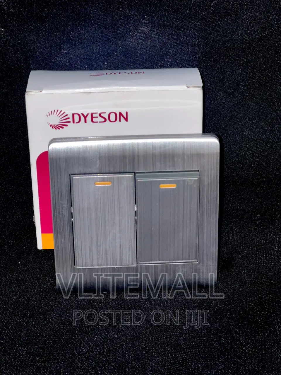 Dyeson 2gang 2way - R3 (Stainless Steel)