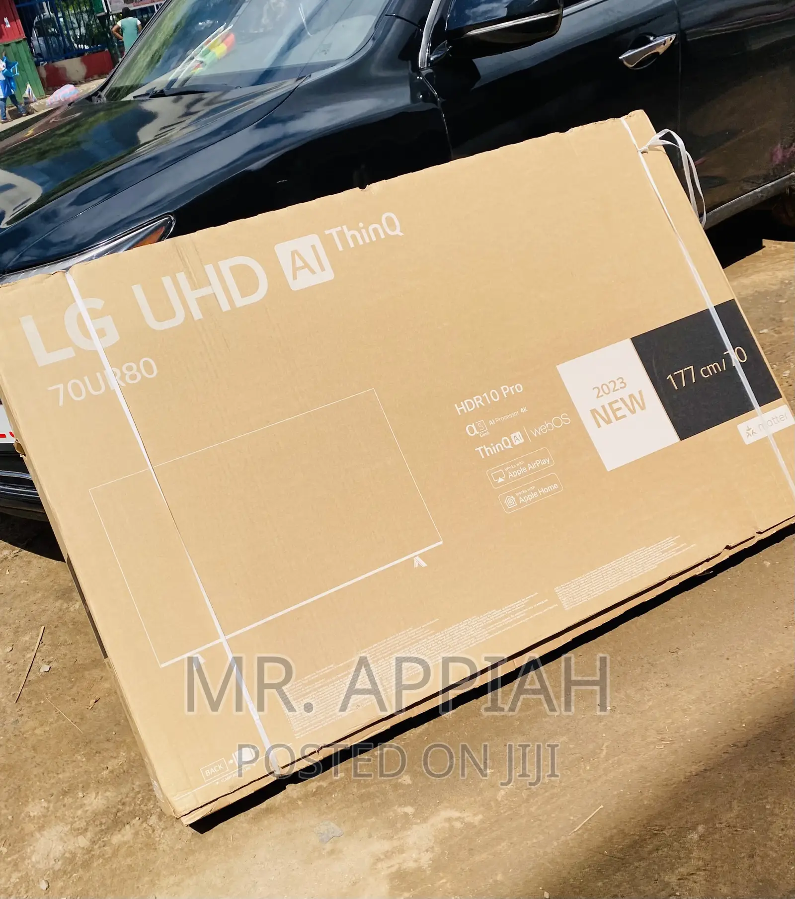Shop Reliable LG 70UR80003 UHD Smart LED Tv(Black) 